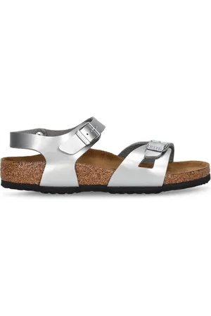 Birkenstock Sandalen Aus Kunstleder "rio"