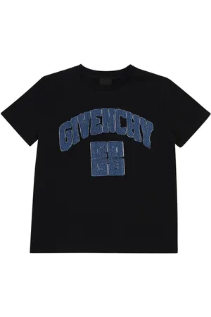 Givenchy T-shirt Aus Baumwolljersey Mit Logostickerei
