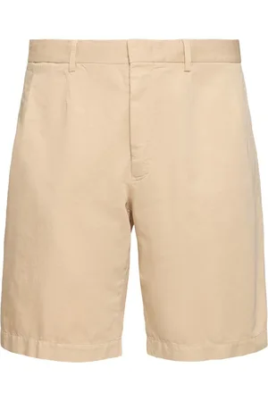 Ermenegildo Zegna Chino-shorts Aus Baumwolle Und Leinen „summer“