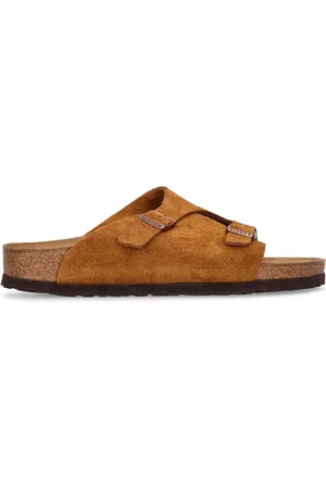 Birkenstock Sandalen Aus Wildleder „zürich“