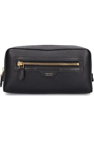 Tom Ford Kosmetiktasche Aus Leder Mit Logo