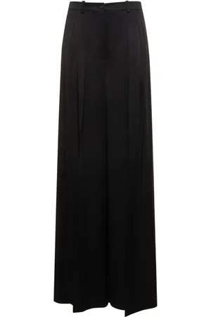 Michael Kors Gerade Hose Aus Satin Mit Plissees
