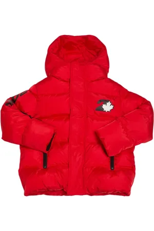 Dsquared2 Gepolsterte Jacke Aus Nylon Mit Kapuze