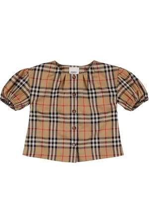 Burberry Kariertes Hemd Aus Baumwollpopeline