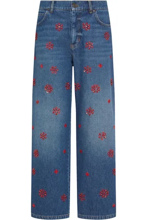 Max Mara Gerade Jeans Mit Stickerei „manetta“
