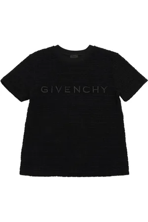 Givenchy T-shirt Aus Terryjacquard Mit Logo
