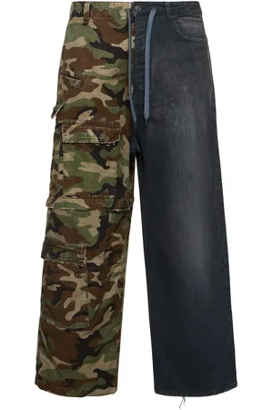 Balenciaga Baggy-jeans Aus Baumwolldenim „hybrid“