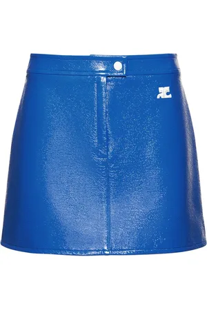 Courrèges Minirock Aus Vinyl