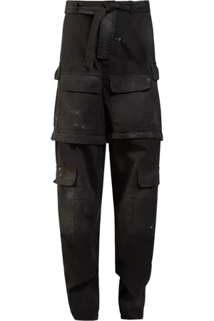 Balenciaga Knife Cotton Cargo Pantashoes