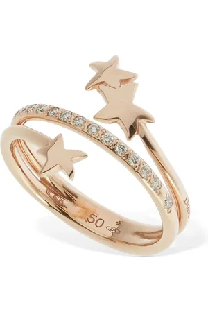 Dodo Ring Aus 9kt Gold Mit Diamanten