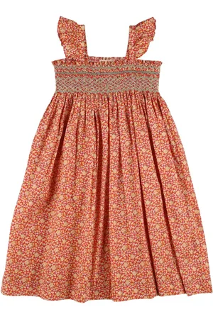 BONPOINT Kleid Aus Baumwollmusselin Mit Druck