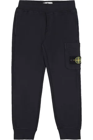 Stone Island Trainingshose Aus Bio-baumwolle Mit Logo