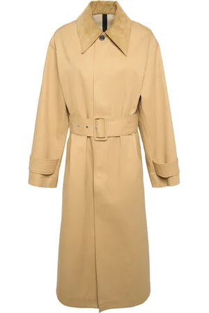 Ami Trenchcoat Aus Baumwollcanvas Mit Gürtel