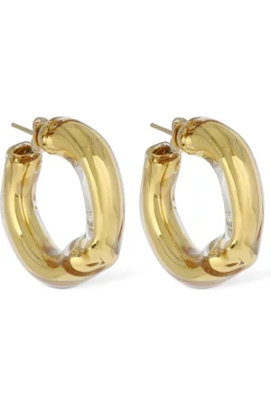 Isabel Marant Glänzende Kreolenohrringe „bubble“
