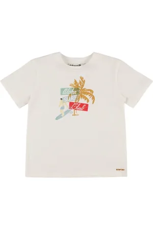 BONPOINT T-shirt Aus Baumwolljersey Mit Druck