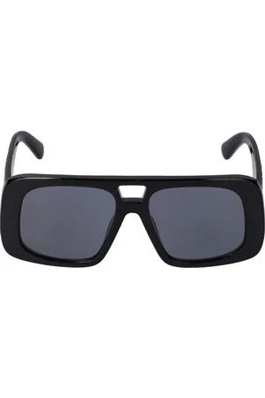 Stella McCartney Eckige Piloten-sonnenbrille Aus Bio-acetat
