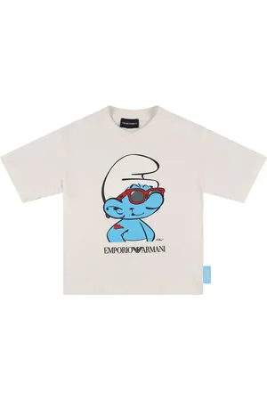 Emporio Armani T-shirt Aus Baumwolljersey