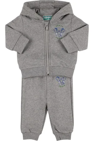 Kenzo Hose & Sweatshirt Aus Baumwollmischung Mit Druck