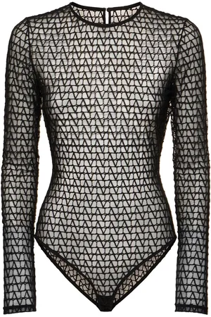 VALENTINO Tüllbody „toile Ikonographe“