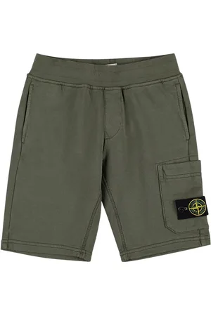 Stone Island Trainingsshorts Aus Baumwolle