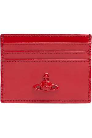 Vivienne Westwood Glänzender Kartenhalter Aus Lackleder