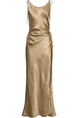 Acne Studios Midikleid Aus Satin „dayla“