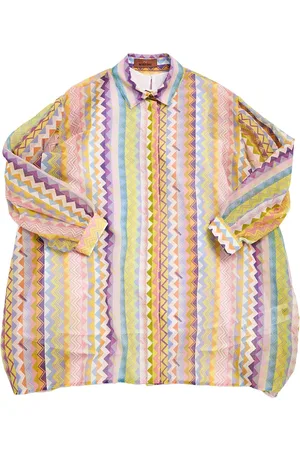 Missoni Kleid Aus Baumwolle Und Seide Mit Druck