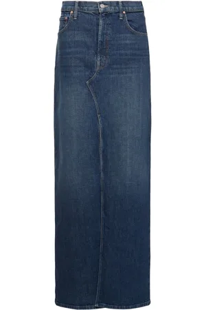 Mother Langer Rock Aus Maxi-denim „bobshell“