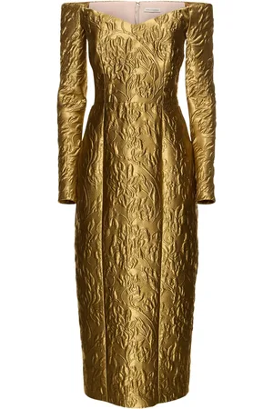 EMILIA WICKSTEAD Kleid Aus Lurexjacquard „burleigh“