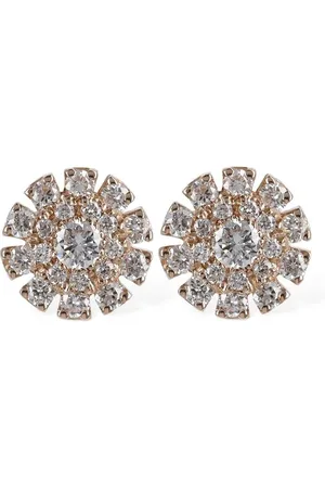 Damiani Margherita 18kt Gold & Diamond Earrings