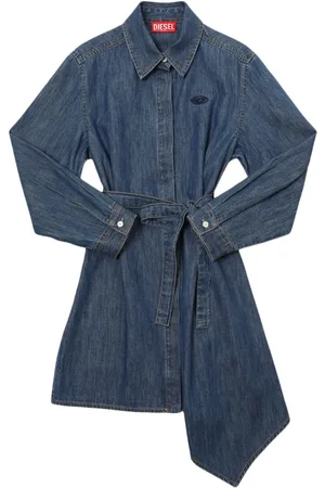 Diesel Kleid Aus Baumwolldenim