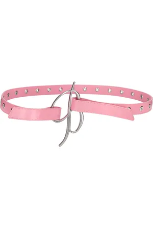 BLUMARINE Ledergürtel Mit Logo