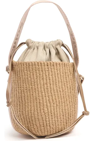 Chloé Beuteltasche Aus Raffia „woody“