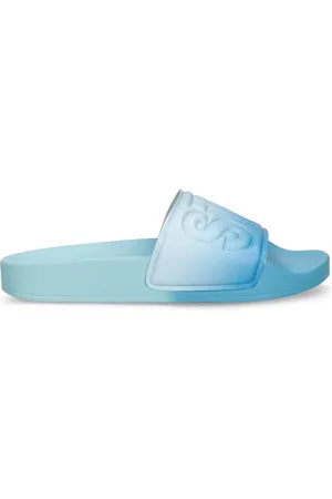 Stella McCartney Sandalen Aus Gummi Mit Logoprägung