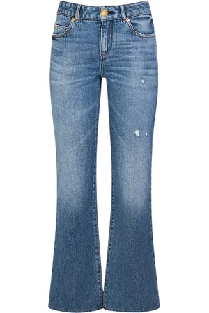 Balmain Ausgestellte Jeans Aus Baumwolldenim
