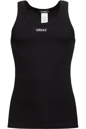 VERSACE Tanktop Aus Baumwollmischung