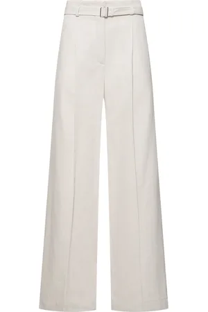Proenza Schouler Hose Aus Baumwolle Und Leinen „dana“