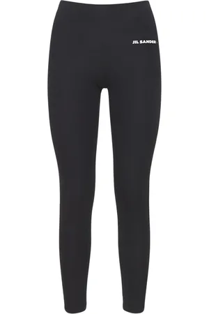 Jil Sander Leggings Aus Stretch-technojersey Mit Logo