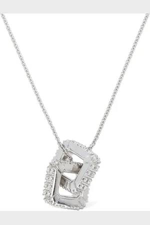 Eera Halskette Aus 18kt Gold Mit Diamanten "double Hug"