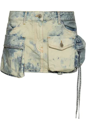 The Attico Cargo-minirock Aus Denim „fay“