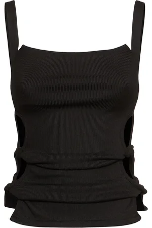 CHRISTOPHER ESBER Geripptes Tanktop „open Twist“