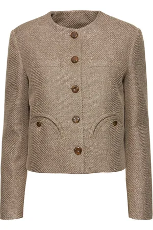 Blazé Milano Bolerojacke Aus Leinenmischung „shamo“