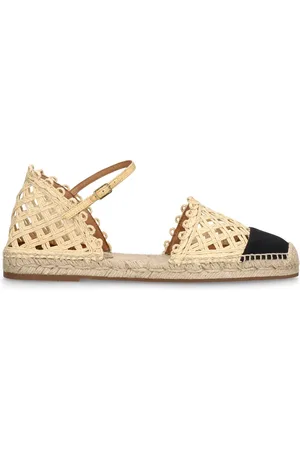 Aquazzura 10mm Hohe Raffia-espadrilles „sunburst“