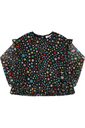 Stella McCartney Bedrucktes Oberteil Aus Chiffon