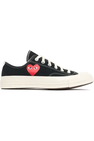 Comme des Garçons Sneakers Aus Baumwolle „play Converse“