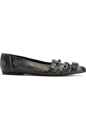 Acne Studios 10mm Hohe Lederballerinas „branda“