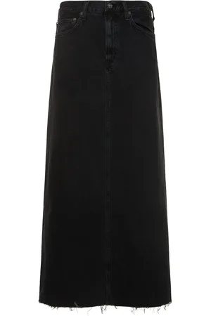 AGOLDE Langer Rock Aus Baumwolldenim „hilla“