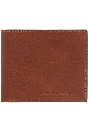 Brunello Cucinelli Lederbrieftasche Mit Logo