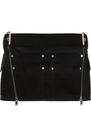 DION LEE Minirock Aus Denim