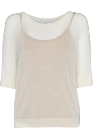 Max Mara 3/4-ärmel-oberteil Aus Wolle „negelia“
